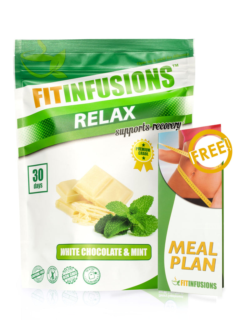 Fitinfusions™ Relax White Chocolate & Mint - 30 servings + FREE Meal Plan