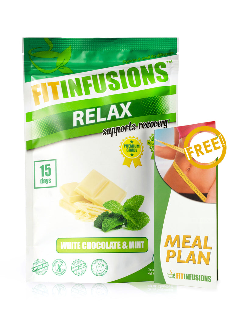 Fitinfusions™ Relax White Chocolate & Mint - 15 servings + FREE Meal Plan