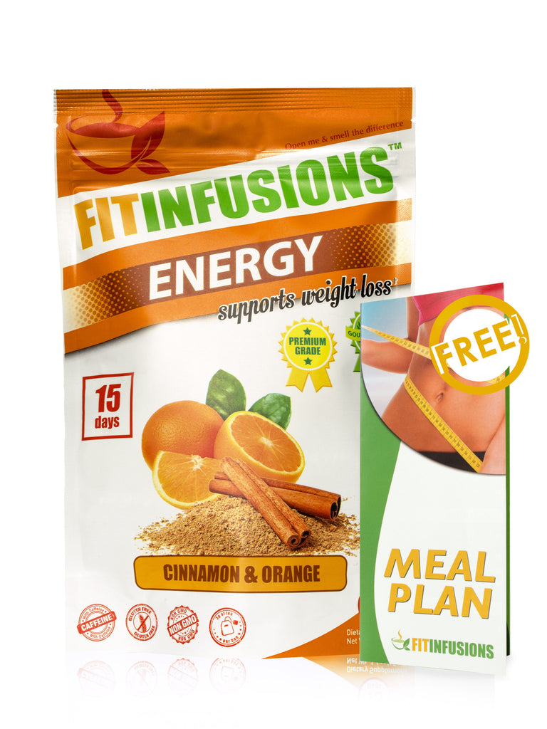 Fitinfusions™ Energy Cinnamon & Orange - 15 servings + FREE Meal Plan
